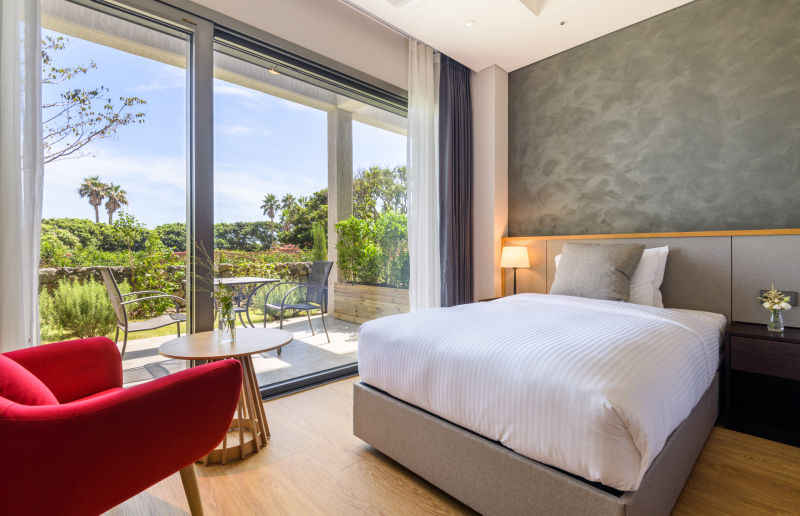 [1층 가든뷰] 디럭스 트윈 가든(신관)