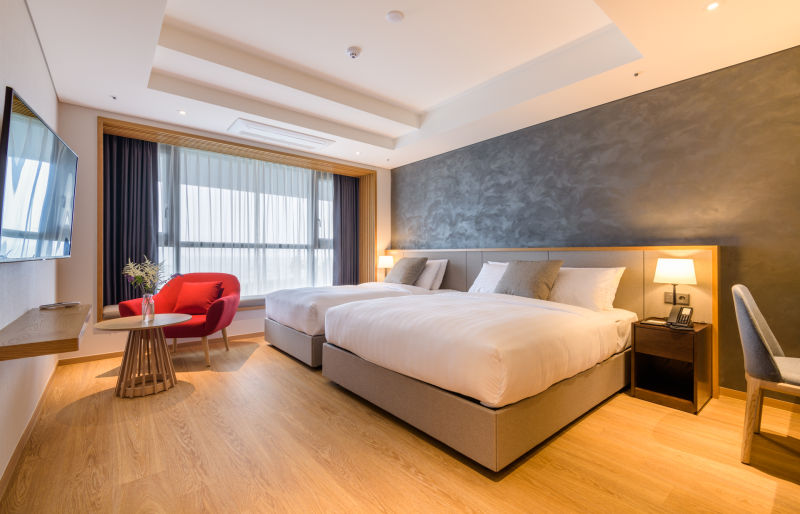 [1층 가든뷰] 디럭스 트윈 가든(신관)